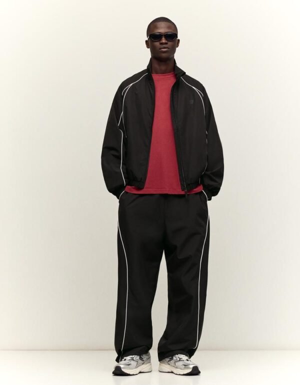 MENS ALL BLACK CORD SET