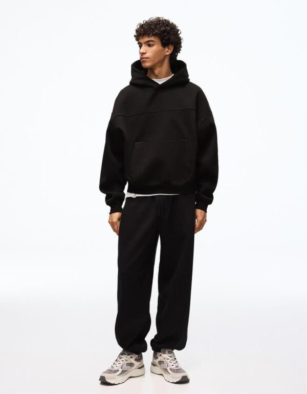 MENS ALL BLACK CORD SET