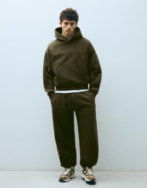 MENS OLIVE CORD SET