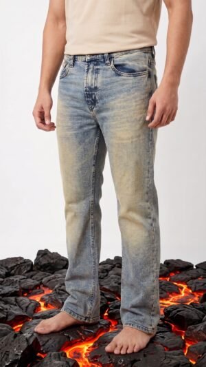 MENS BOOTCUT JEANS SKY MAGMA